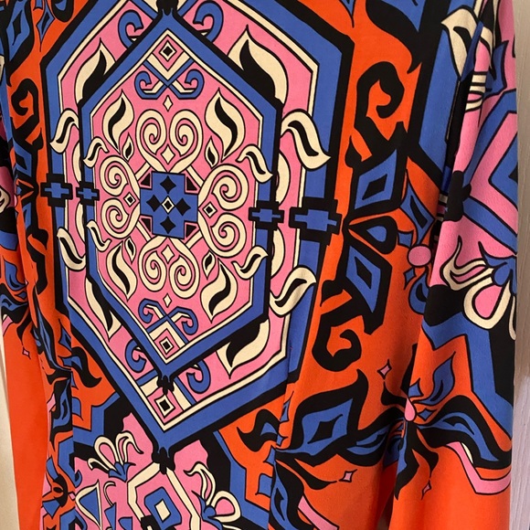 HALE BOB JEWELLED MINI DRESS red/blue/black - Picture 7 of 15